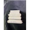 Image 2 : Four Rolls of 50 George VI Canadian Pennies and One Roll Mixed George V/VI Pennies