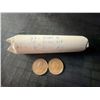 Image 3 : Four Rolls of 50 George VI Canadian Pennies and One Roll Mixed George V/VI Pennies