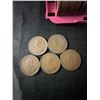 Image 5 : 1.296kg Assorted Canadian Pennies 1920s to 1980