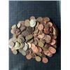 Image 2 : 1.12kg Mixed Canadian Pennies, 1930s-1970s Assorted Dates