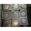 Image 3 : 23 Uncirculated Canadian Quarters 1968-1989, Sealed