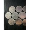 Image 2 : 17 Canadian 1 Dollar Coins, 1969