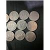 Image 4 : 17 Canadian 1 Dollar Coins, 1969