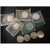 Image 1 : 9 Canadian 80% Silver Dimes, Mixed Dates, 20.97g