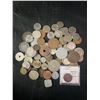 Image 1 : Bulk Lot of International Coins, 335g Total Weight