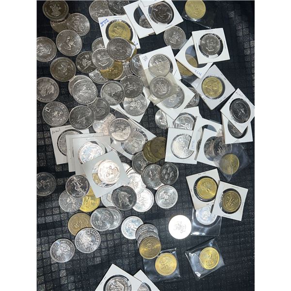 Edmonton Trade Dollars Collection, Assorted Years, 1970s–1980s
