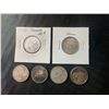 Image 1 : 80% silver Canadian 25 Cent Coins
