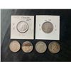 Image 2 : 80% silver Canadian 25 Cent Coins