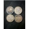 Image 4 : 80% silver Canadian 25 Cent Coins