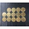 Image 1 : Pinnacle Mint Collection Hockey Coin Set (14 Coins)