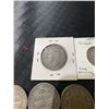 Image 7 : British .500 Silver Coins, 1920-1945, 3 Pence to Half Crown, 159g