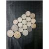 Image 1 : Pre-1919 British .925 Silver 3 Pence, 6 Pence, and One Shilling Coins, 38g