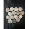 Image 5 : Pre-1919 British .925 Silver 3 Pence, 6 Pence, and One Shilling Coins, 38g