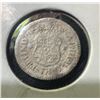 Image 2 : 1762 Spanish Colonial 1/2 Real Silver Coin, .917, 1.7g