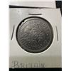 Image 6 : Four British Coins: 1977 Crown, 1896 Shilling, 1886 Farthing, 1949 Shilling