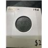 Image 3 : Belgium 5, 10, and 25 Centimes Coins 1915-1916 Lot of 3
