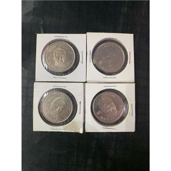 1996 NASCAR Greats Limited Edition Coin Set of 4