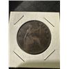 Image 6 : 10-Coin Lot: British Pennies, Half Penny, Canadian Pennies, 1872 Straits Settlements