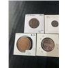 Image 2 : World Coin Lot: Caribbean, France, UK, Ger, 8 Coins (1795–1973)