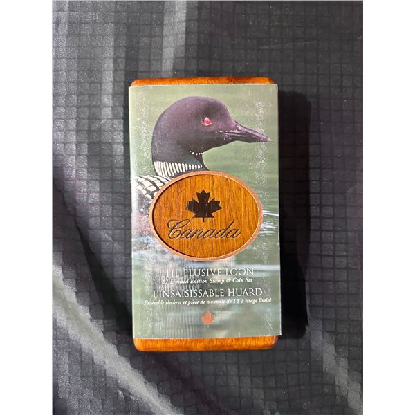 Canada The Elusive Loon Coin and Stamp Set Limited Edition