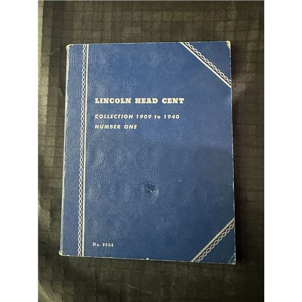 Lincoln Head Cent Collection 1909 to 1940, Whitman No. 9004