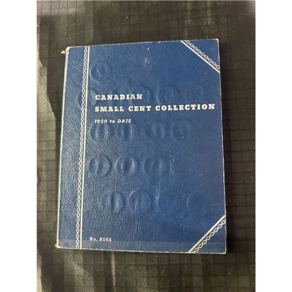 Canadian Small Cent Collection Album 1920 to Date (Whitman 9062)