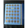Image 2 : Lincoln Head Cent Collection Album Whitman No. 9030 Starting 1941