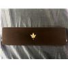 Image 2 : Royal Canadian Mint Coin Display Case With 5 Sample Holders (1976-1980)