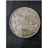 Image 1 : 1950 Canada Dollar .800 Silver Coin, 24g, George VI