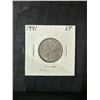 Image 8 : 5 Silver Canadian Quarters, 1936-1964, .800 Silver, 5.8g Each