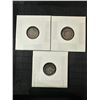 Image 5 : 6 Canadian and Newfoundland 5 Cent .925 Silver Coins, 7g