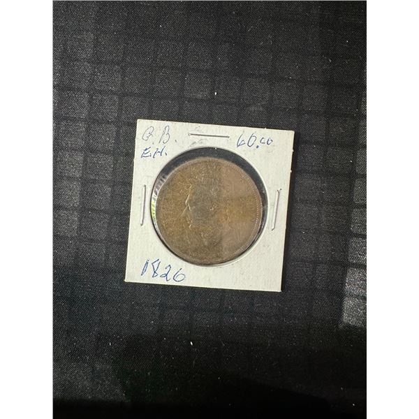 1826 King George IV Copper Large Penny
