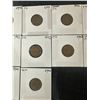 Image 4 : 13 Canadian 1 Cent Coins 1940s-1949 In Holders
