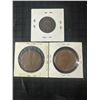 Image 2 : 3 French Copper Coins, 1841, 1856, 1857