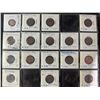 Image 1 : Page of 17 Canadian Pennies, Assorted Dates
