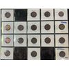 Image 2 : Page of 17 Canadian Pennies, Assorted Dates