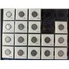 Image 1 : 17 Canadian Nickels, Various Years