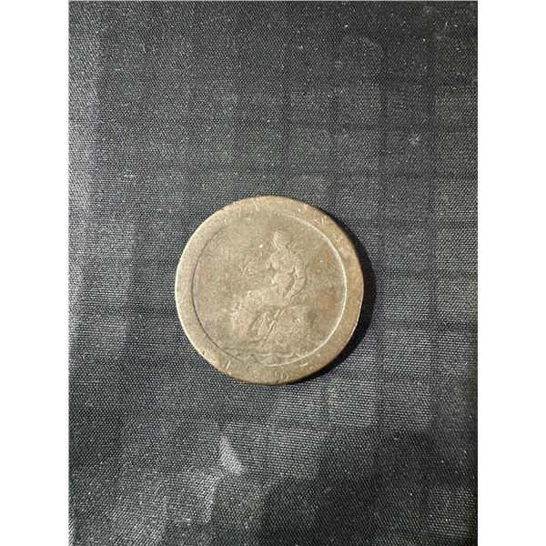 1797 British Cartwheel Penny Featuring George III