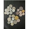 Image 1 : Vintage European Coins: Danish Krone, Swedish Krona, Italian Lire