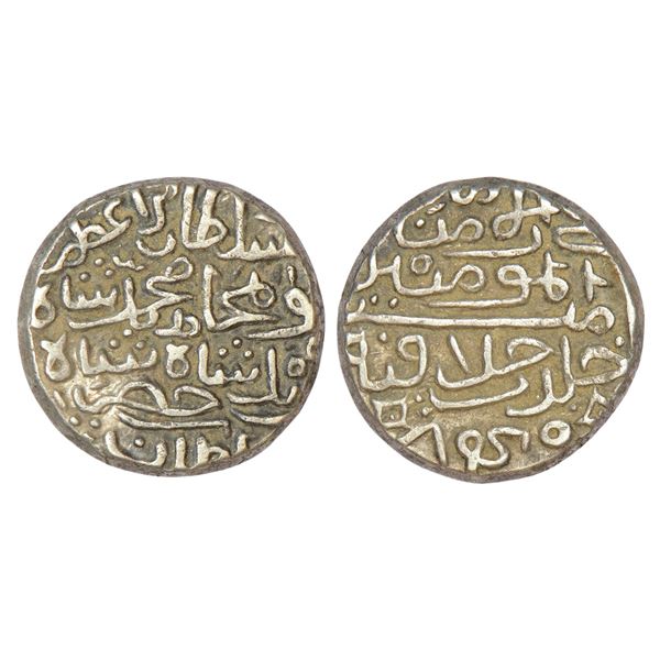 Sultans of Delhi : Sayyids, silver tanka of Muhammad bin Farid (1434-1445 AD), 11.32g