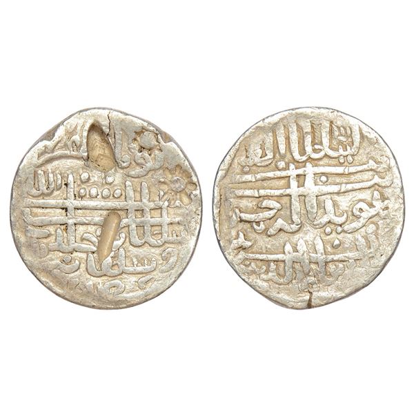 Sultans of Delhi : Suris - silver tanka of Sher Shah (1538-1545 AD), 10.28g