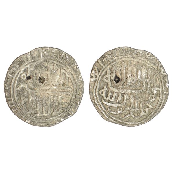 Sultans of Delhi : Suris, Sher Shah (1538-1545 AD), silver rupee, Qila Raisen mint, 10.94g