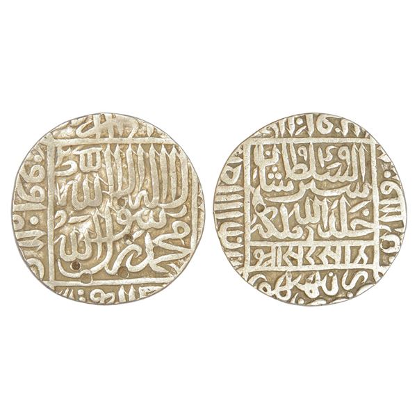 Sultans of Delhi : Suris, silver rupee of Sher Shah (1538-1545 AD), Ranthambhor mint, 11.32g