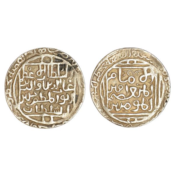 Sultans of Delhi : Sultans of Delhi (issued in Bengal), silver tanka, 10.92g