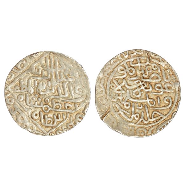 Sultans of Bengal : Sultans of Bengal, silver tanka of Ghiyath al-Din Azam Shah, 10.59g