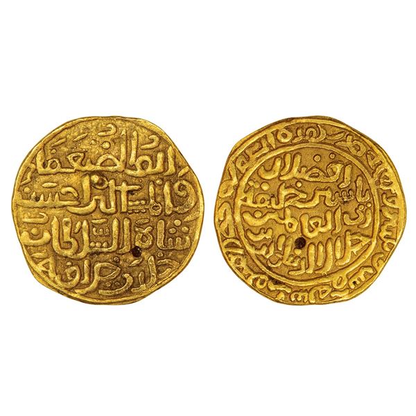 Sultans of Madura : Sultans of Madura, gold tanka of Jalal ud-Din Ahsan Shah, 10.98g