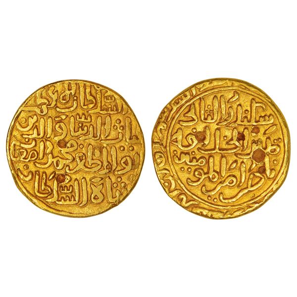 Sultans of Madura : Sultans of Madura, gold tanka of Ghiyath al-Din Muhammad, 10.93g