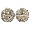 Image 1 : Mughals : Jahangir (1605-1627 AD), silver rupee, Rohtas mint (fully visible), Aban