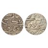 Image 1 : Mughals : Aurangzeb (1658-1707 AD), silver rupee, Sahrind mint, 'Badar-e-munir'