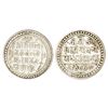 Image 1 : Independent Kingdoms : Jaintiapur, Bargosain II (1731-1770 AD), silver tanka, SE 1653